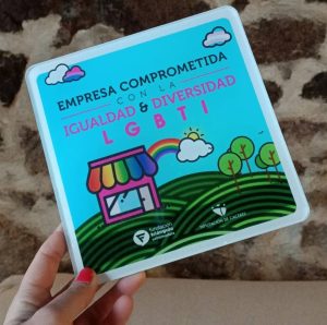 Formamos parte de la RED Extremadura Amable y por ello somos una empresa comprometida con la igualdad y la diversidad LGBTIQ+